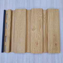 Flexi Soffit Panel 9" Louver Model Russian Oak-2108
