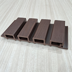 WPC 3D Louvers - Chocolate