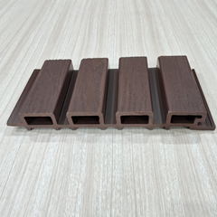 WPC 3D Louvers - Chocolate