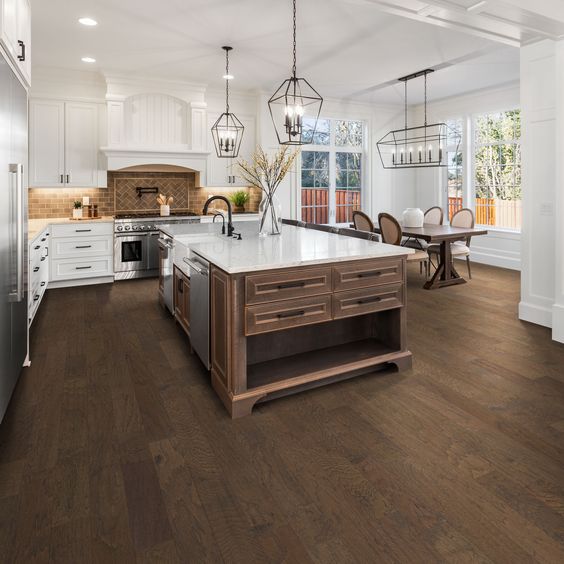 Long Engineered Wooden Flooring 15mm - English  Grey Drift