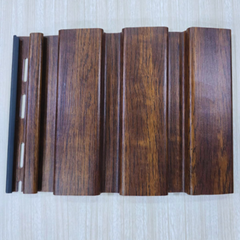 Flexi Soffit Panel 9" Louver Model Classic Walnut-2109