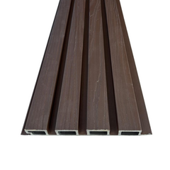 Fluto WPC Wall Cladding / Louvers - Chocolate