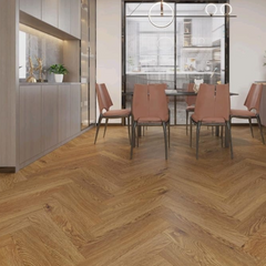 Herringbone Laminate Flooring 8mm - Classic Oak 801