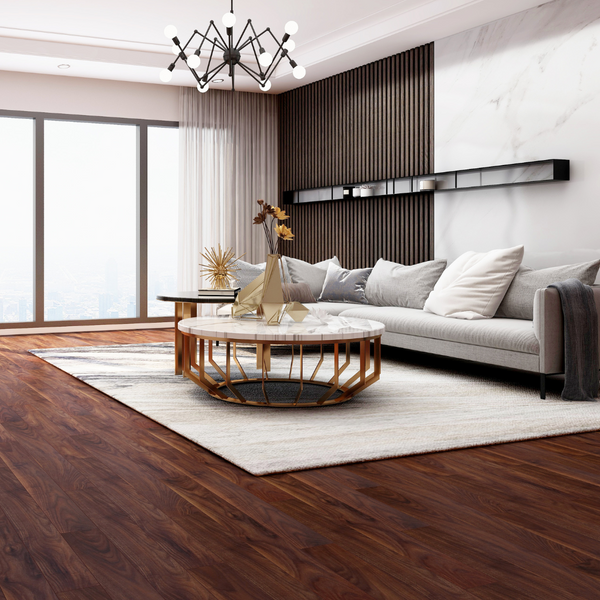 Cocktail Series Laminate Flooring 8mm Real Walnut