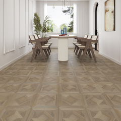 Engineered Parquet Wooden Tile English Grey Drift