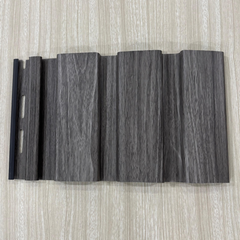 Flexi Soffit Panel 9" Louver Model Steel Grey-2111