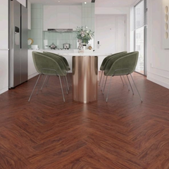 Herringbone Laminate Flooring 8mm - Turkish Merbau 809