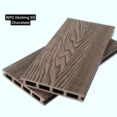 WPC Decking 3D - Chocolate