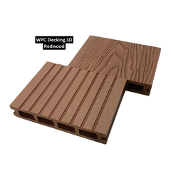 WPC Decking 3D - Redwood