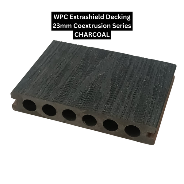 WPC Extrashield Decking Coextrusion Series- Charcoal