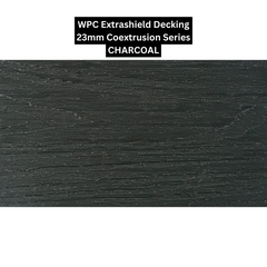 WPC Extrashield Decking Coextrusion Series- Charcoal