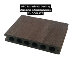 WPC Extrashield Decking Coextrusion Series- Chocolate