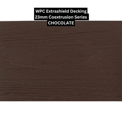 WPC Extrashield Decking Coextrusion Series- Chocolate