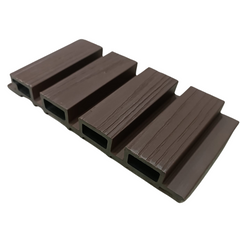 Fluto WPC Wall Cladding / Louvers - Chocolate