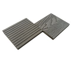 WPC Railing Solid Planks Light Grey