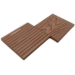 WPC Railing Solid Planks Redwood