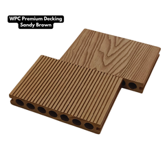 WPC Premium Decking- Sandy Brown