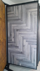Herringbone Laminate Flooring 8mm - Silver Oak 803