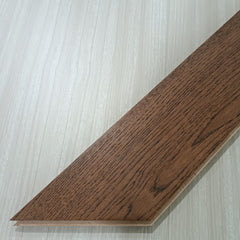 Chevron Engineered Wooden Flooring Caramel Oak