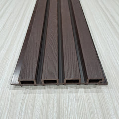 WPC 3D Louvers - Chocolate
