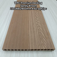WPC Premium Decking- Sandy Brown