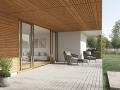 Flexi Soffit Panel 12" Twin Model Russian Oak-2208