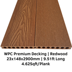 WPC Premium Decking- Redwood