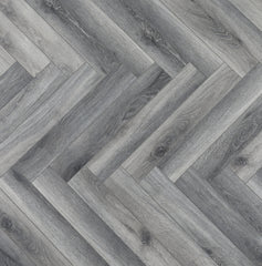 Herringbone Laminate Flooring 8mm - Silver Oak 803