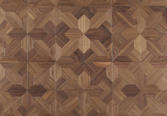 Engineered Parquet Wooden Tile Natural Walnut