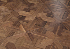 Engineered Parquet Wooden Tile Natural Walnut