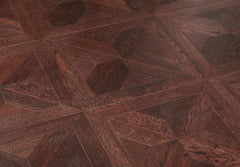 Engineered Parquet Wooden Tile Dark Carbonised Oak
