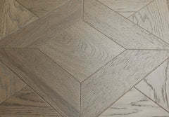 Engineered Parquet Wooden Tile English Grey Drift