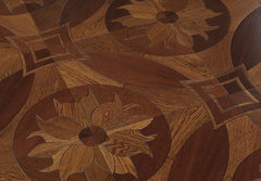 Engineered Parquet Wooden Tile Royal Teak