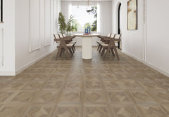 Engineered Parquet Wooden Tile English Grey Drift