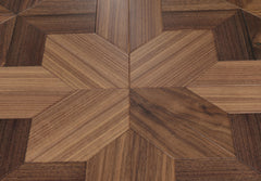 Engineered Parquet Wooden Tile Natural Walnut