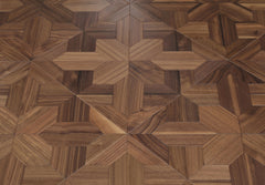 Engineered Parquet Wooden Tile Natural Walnut