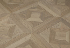Engineered Parquet Wooden Tile English Grey Drift