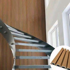 Fluto WPC Wall Cladding / Louvers - Teak