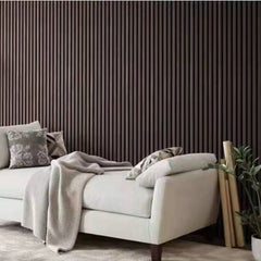 Fluto WPC Wall Cladding / Louvers - Chocolate