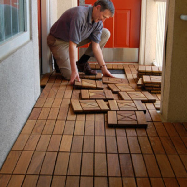 Deck Tile Installer