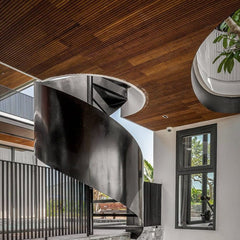 Ceilingo Soffit Wall Panel Dark Walnut 2003