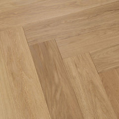 Herringbone Engineered Wooden Flooring 15mm - Natural Oak