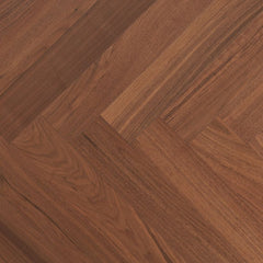 Herringbone Engineered Wooden Flooring 15mm - Natural Walnut