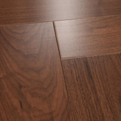 Herringbone Engineered Wooden Flooring 15mm - Natural Walnut