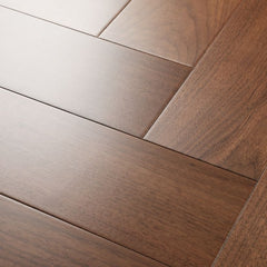 Herringbone Engineered Wooden Flooring 15mm - Natural Walnut